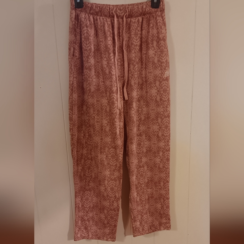 Avalanche Pink Soft Cozy Pajama Lounge Pants Womens Large